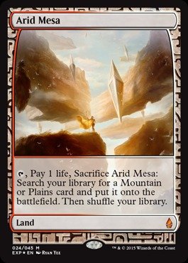 Arid Mesa 乾燥大地 FOIL 024/045 MTG Amazon.co.jp: Magic: the Gathering - Arid Mesa (024/045